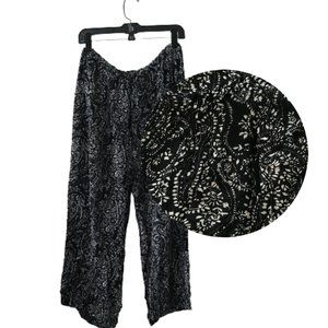 BocaBay High Waist Wide Leg Pants Petite L